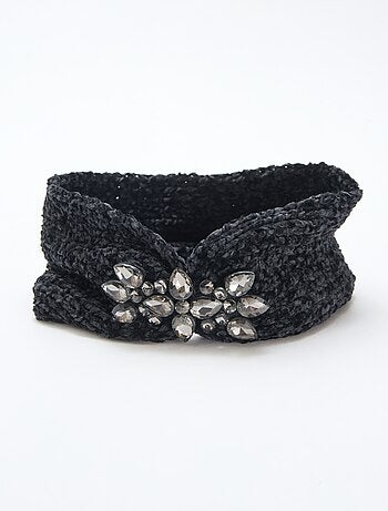 Bando com joia lisa 24x13 cm