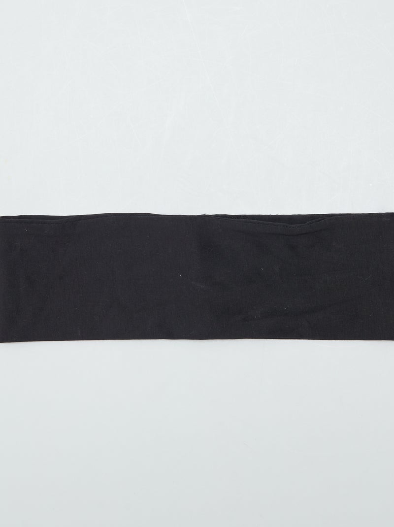 Bando para cabelo PRETO - Kiabi