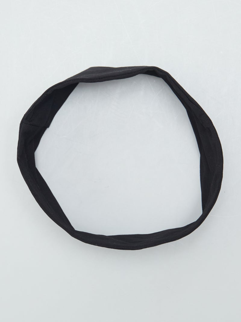 Bando para cabelo PRETO - Kiabi
