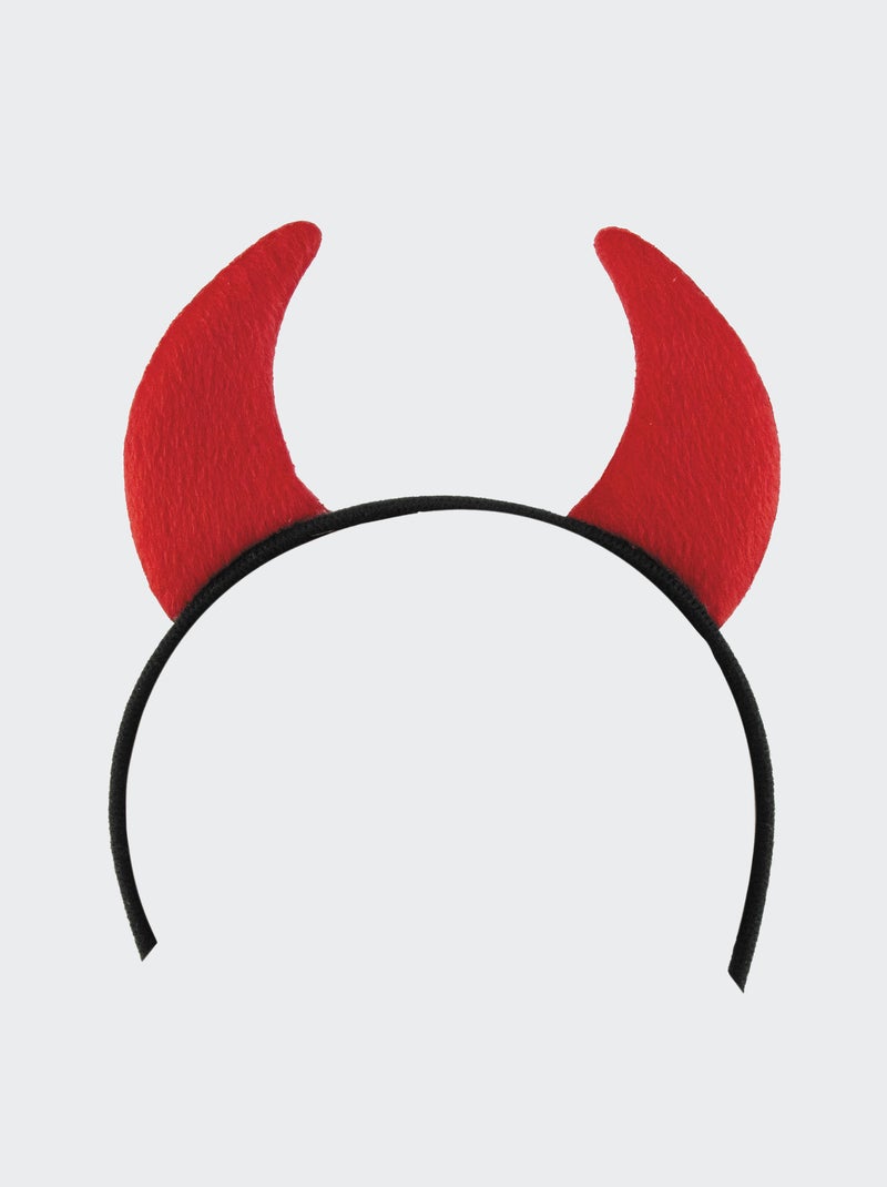 Bandolete chifre de diabo VERMELHO - Kiabi