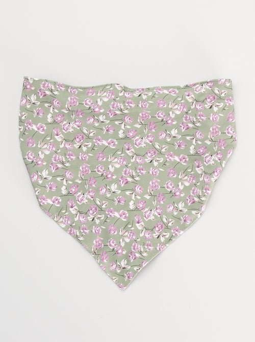 Bandolete com estampado 'flores' - Kiabi