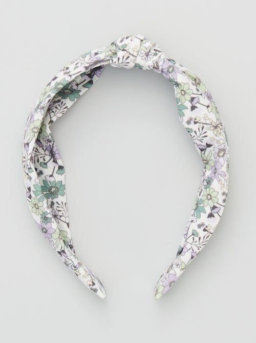 Bandolete com estampado 'flores' - Kiabi