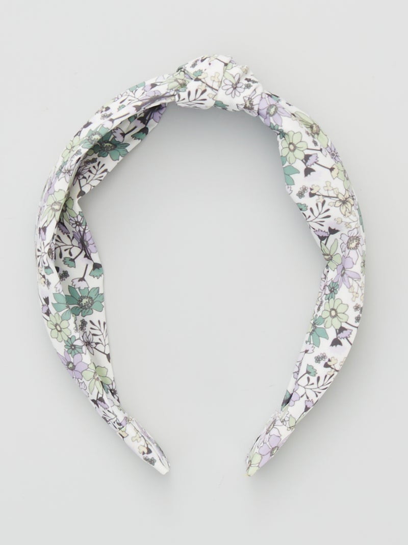 Bandolete com estampado 'flores' VIOLETA - Kiabi
