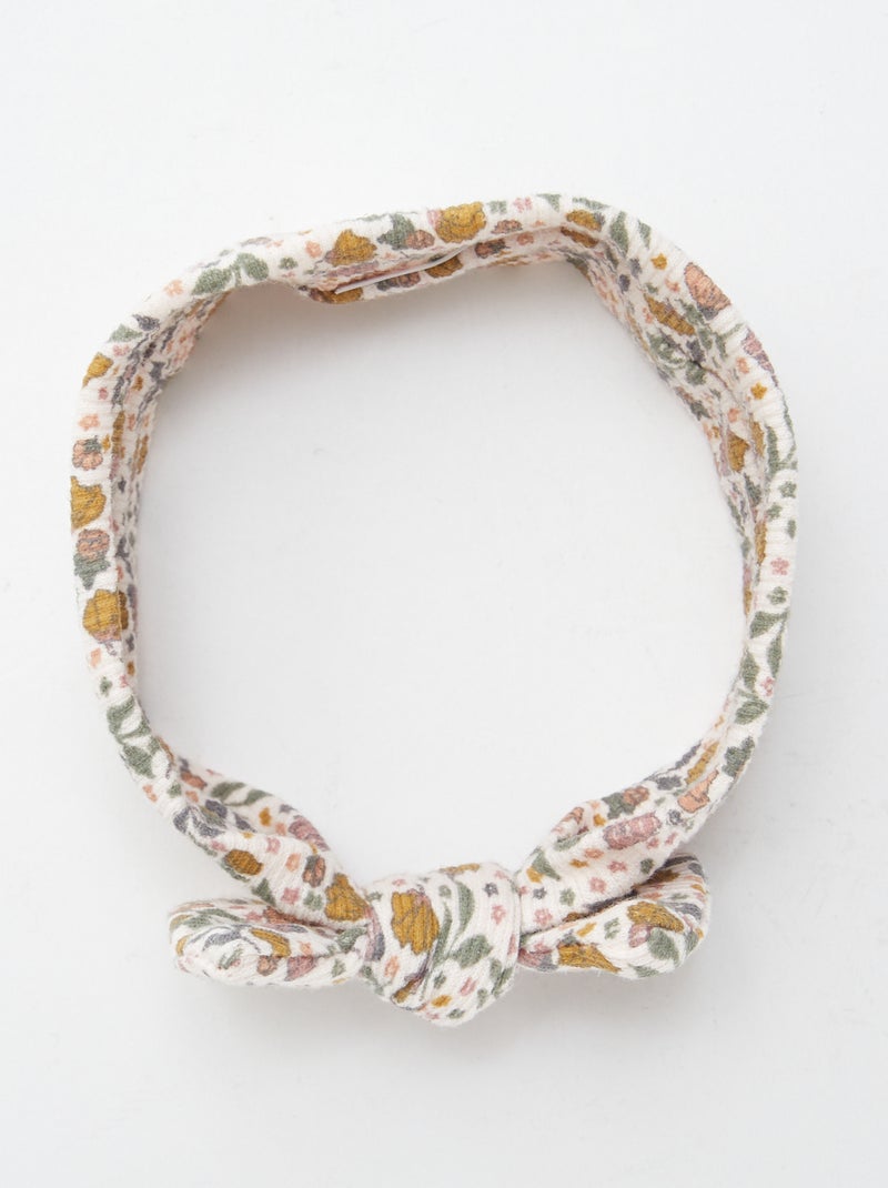 Bandolete com laço BEGE - Kiabi