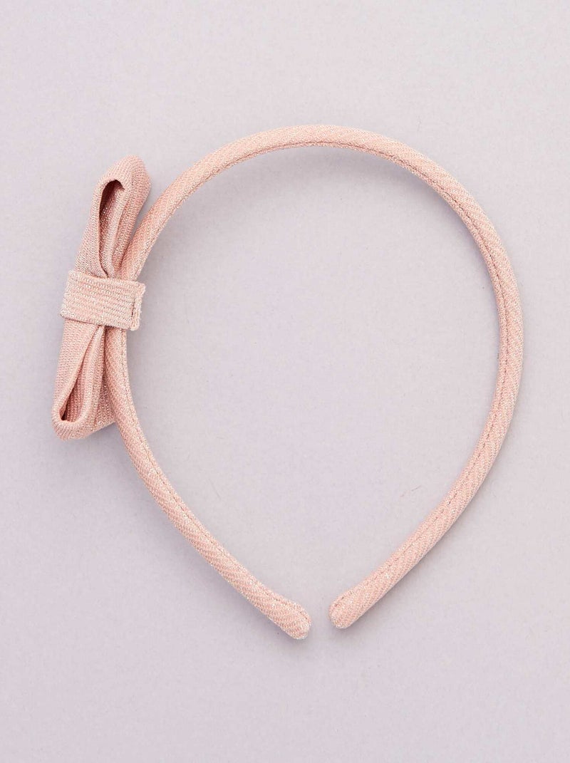 Bandolete com laço ROSA - Kiabi
