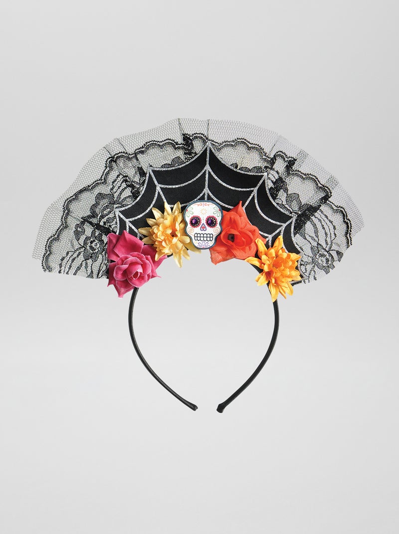 Bandolete 'Dia de la Muerte' PRETO - Kiabi