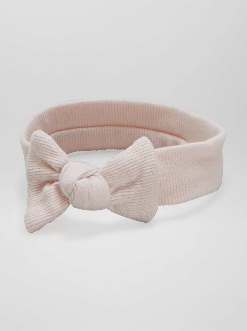 Bandolete em jersey nervurada ROSA - Kiabi