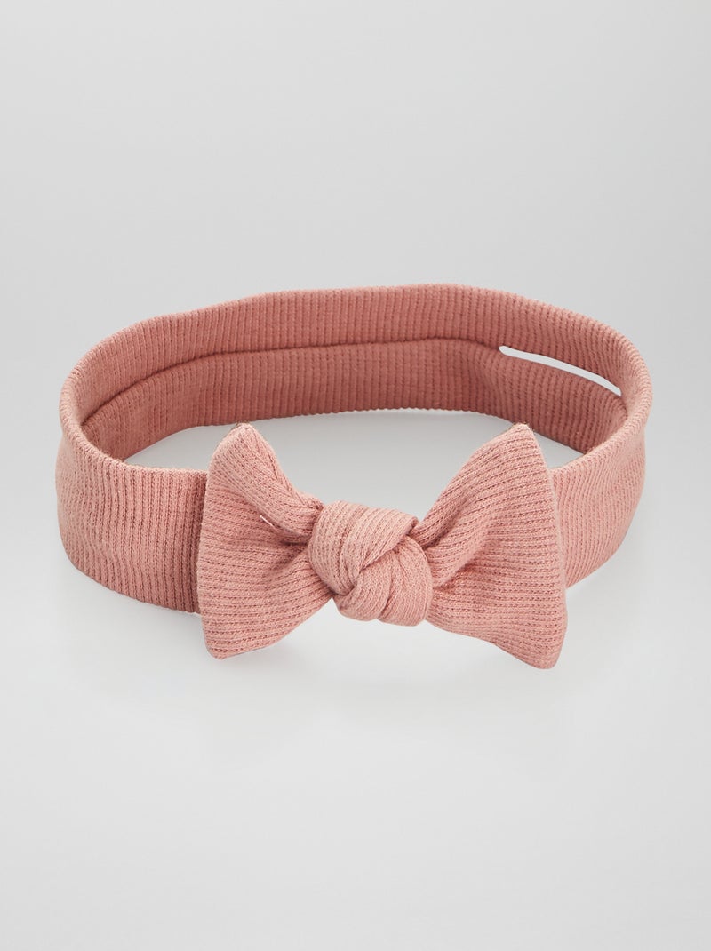 Bandolete em jersey nervurada ROSA - Kiabi