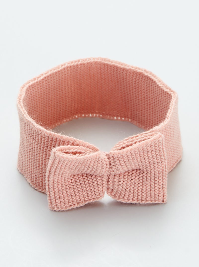 Bandolete em tricô 'La Manufacture de Layette' ROSA - Kiabi