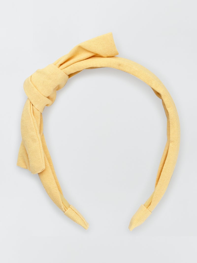 Bandolete lisa AMARELO - Kiabi