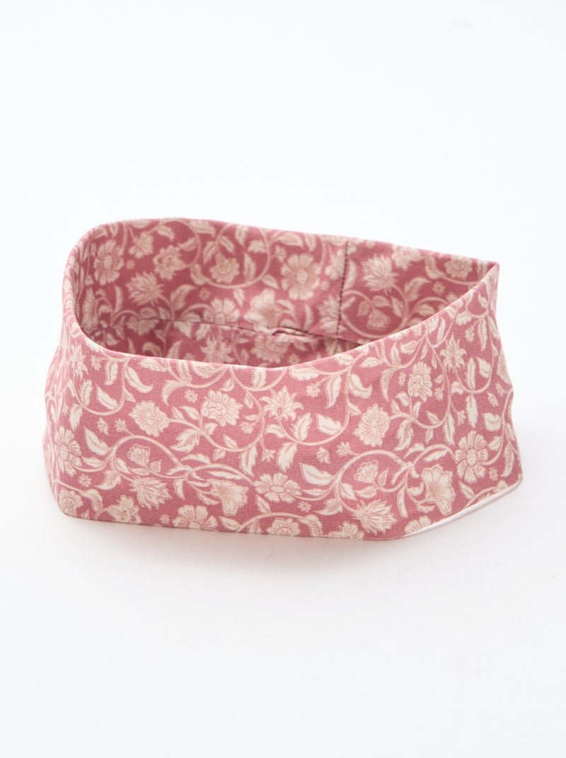 Bandolete para o cabelo com motivo Rosa - Kiabi