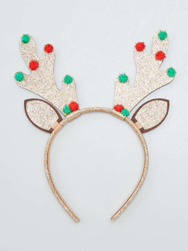 Bandolete 'verde' 'Natal' MARROM - Kiabi