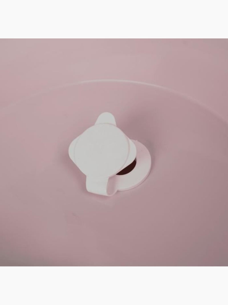 Banheira bebé thermobaby vasco com dreno e formato taça em polipropileno Rosa - Kiabi
