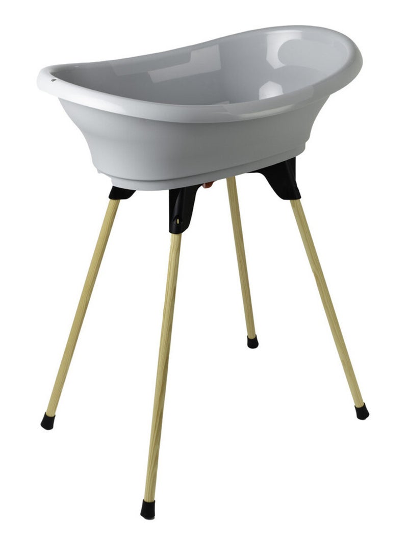 Banheira bebé thermobaby vasco de polipropileno cinzento 78,5 x 50 x 24,5 cm Cinza - Kiabi