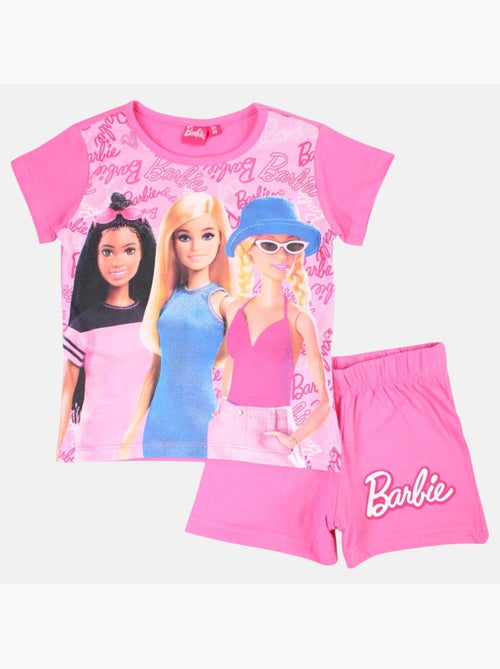 Barbie - Conjunto T-shirt e calções - Kiabi Barbie - Conjunto T-shirt e calções - Kiabi