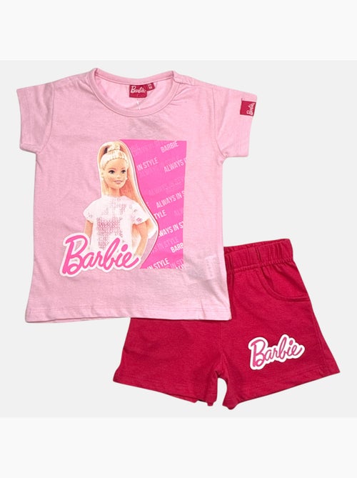 Barbie - Conjunto T-shirt e calções - Kiabi Barbie - Conjunto T-shirt e calções - Kiabi