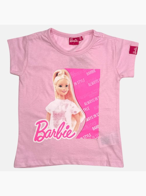 Barbie - Conjunto T-shirt e calções - Kiabi Barbie - Conjunto T-shirt e calções - Kiabi