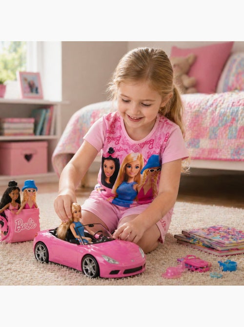 Barbie - Conjunto T-shirt e calções - Kiabi Barbie - Conjunto T-shirt e calções - Kiabi