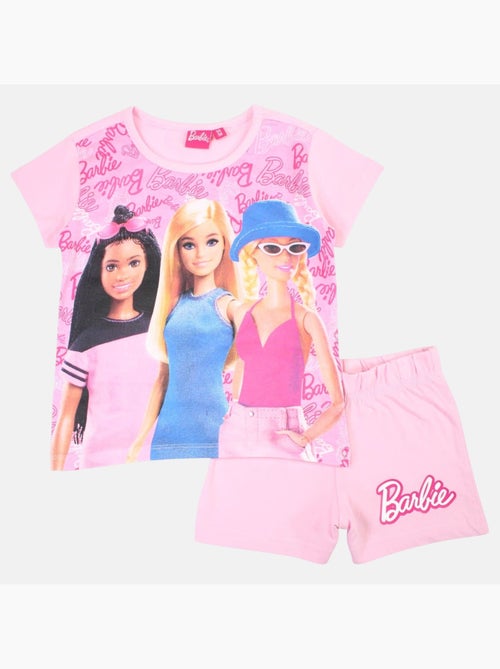 Barbie - Conjunto T-shirt e calções - Kiabi Barbie - Conjunto T-shirt e calções - Kiabi
