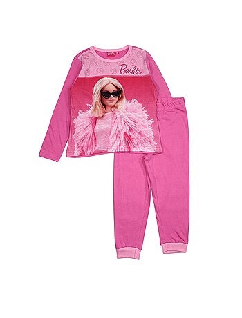 Barbie - Pijama de algodão menina com estampa