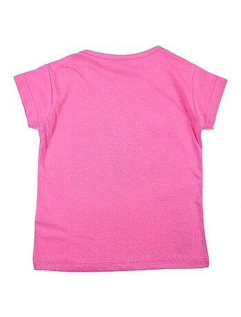 Barbie - t-shirt de manga curta com estampado, gola redonda