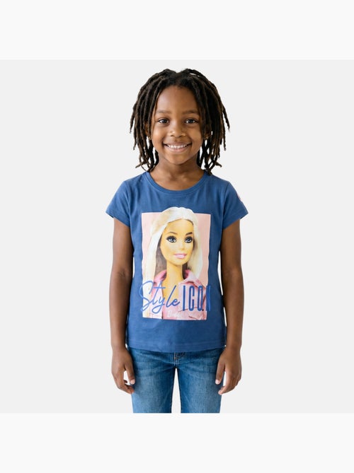 Barbie - T-shirt manga curta menina - Kiabi