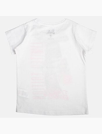 Barbie - T-shirt manga curta menina