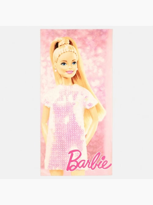 Barbie - Toalha de praia menina com personagem - Kiabi