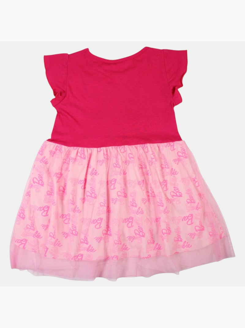 Barbie - Vestido Rosa-fúcsia - Kiabi