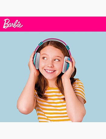 Barbie auscultadores para crianças c/bluetooth