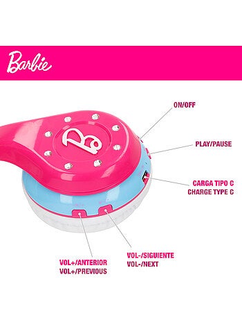Barbie auscultadores para crianças c/bluetooth