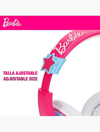 Barbie auscultadores para crianças c/bluetooth