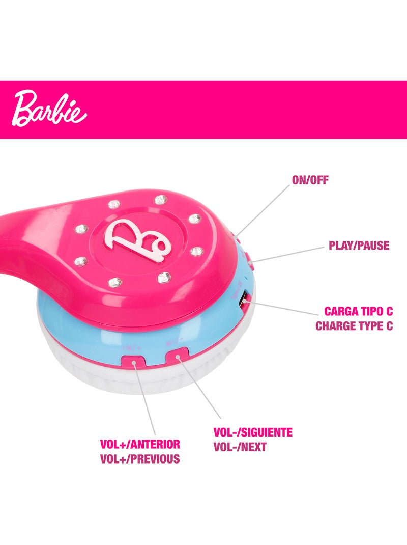 Barbie auscultadores para crianças c/bluetooth N/D - Kiabi