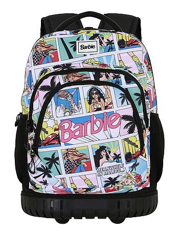 Barbie Comic Mochila Trolley GTS FAN, Multicolorido