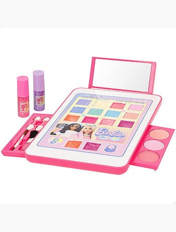 Barbie conjunto de maquiagem infantil com tablet (+5 anos)