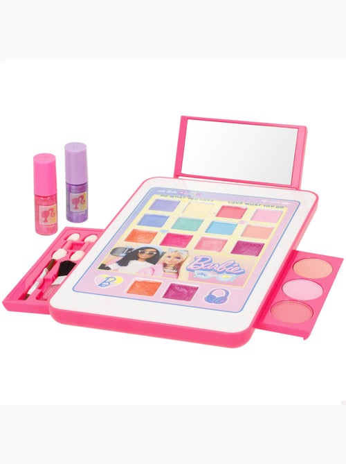 Barbie conjunto de maquiagem infantil com tablet (+5 anos) - Kiabi