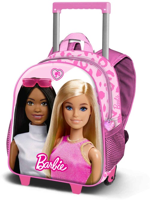 Barbie Fashionista Mochila 3D com Rodas Pequena, Rosa - Kiabi