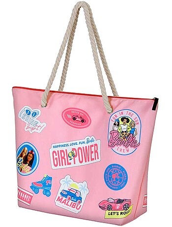 Barbie Malibu Bolsa de Praia Soleil, Rosa