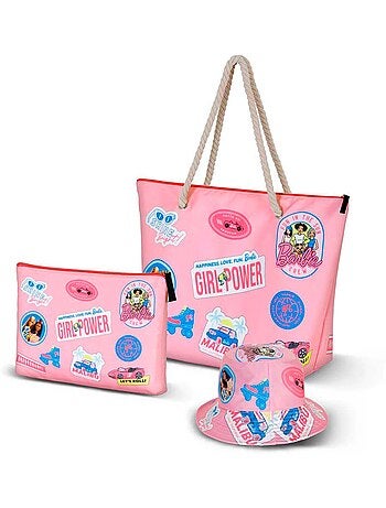 Barbie Malibu Bolsa de Praia Soleil, Rosa