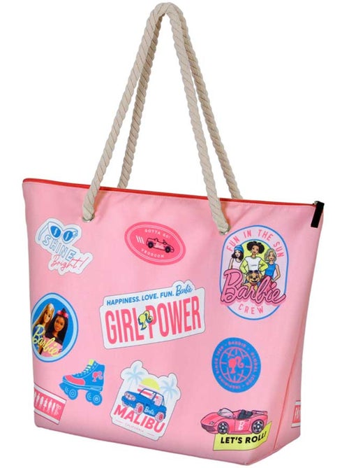 Barbie Malibu Bolsa de Praia Soleil, Rosa - Kiabi Barbie Malibu Bolsa de Praia Soleil, Rosa - Kiabi