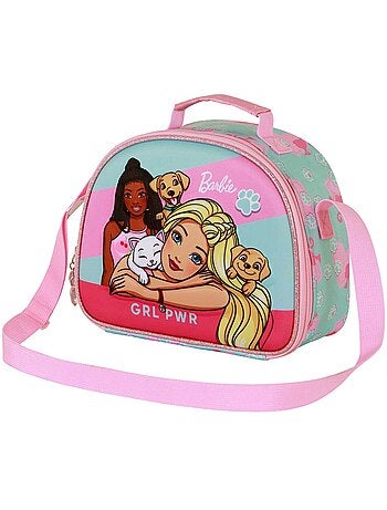 Barbie Pets Lancheira 3D, Rosa