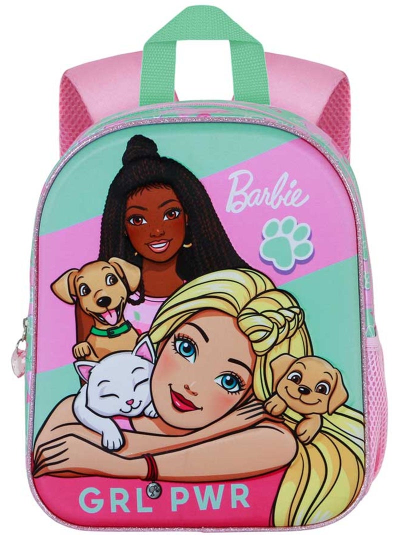 Barbie Pets Mochila 3D Elite, Rosa Rosa - Kiabi