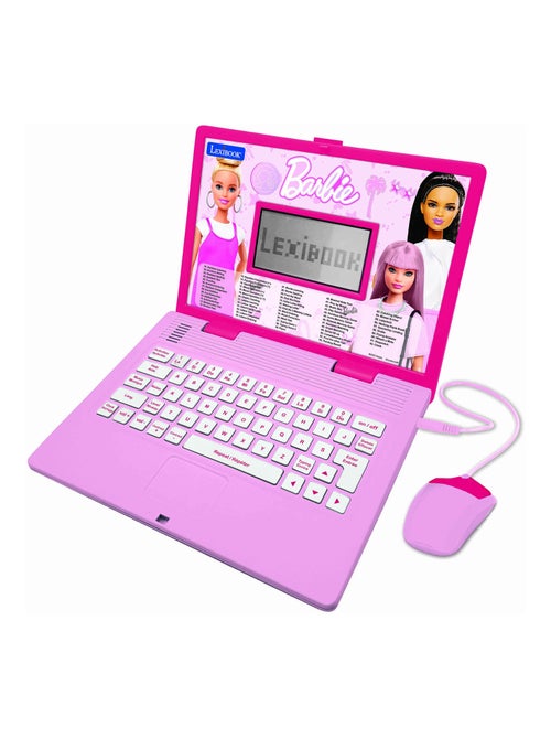 Barbie portátil educativo falante bilingue 124 actividades em francês e inglês - Kiabi Barbie portátil educativo falante bilingue 124 actividades em francês e inglês - Kiabi