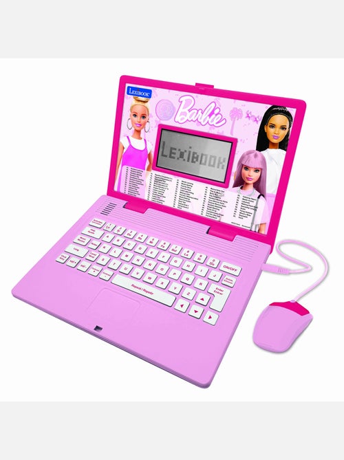 Barbie portátil educativo falante bilingue 124 actividades em inglês e espanhol - Kiabi