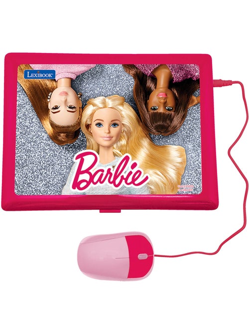 Barbie portátil educativo falante bilingue 124 actividades em inglês e espanhol - Kiabi