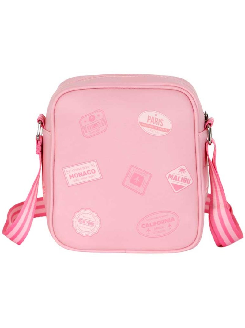 Barbie Travel Mala a Tiracolo Sling Fashion, Rosa Rosa - Kiabi