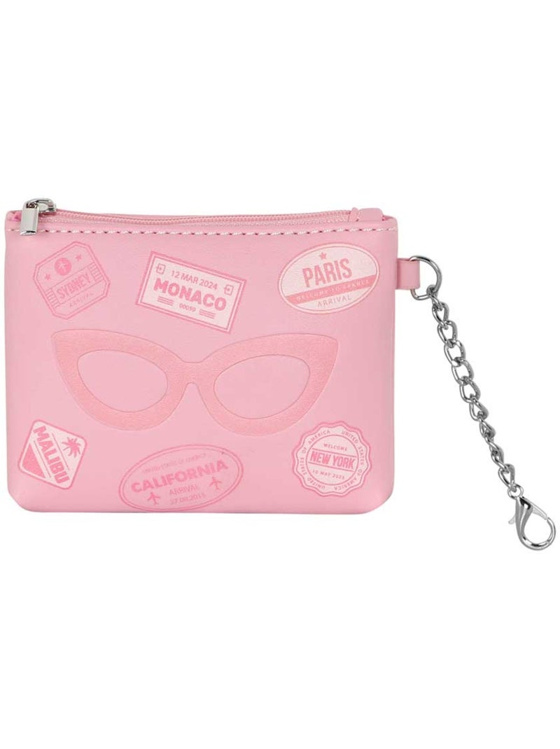 Barbie Travel Porta-moedas & Carteira, Rosa Rosa - Kiabi