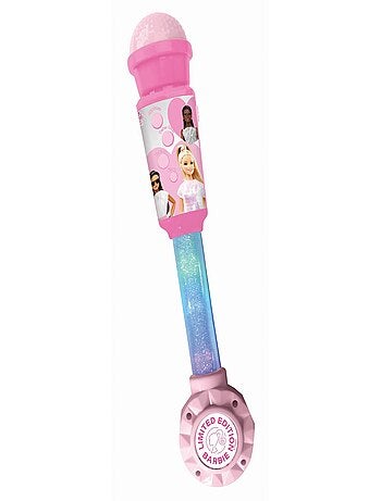 Barbie trendy lighting microfone com altifalante (auxin), melodias e efeitos sonoros