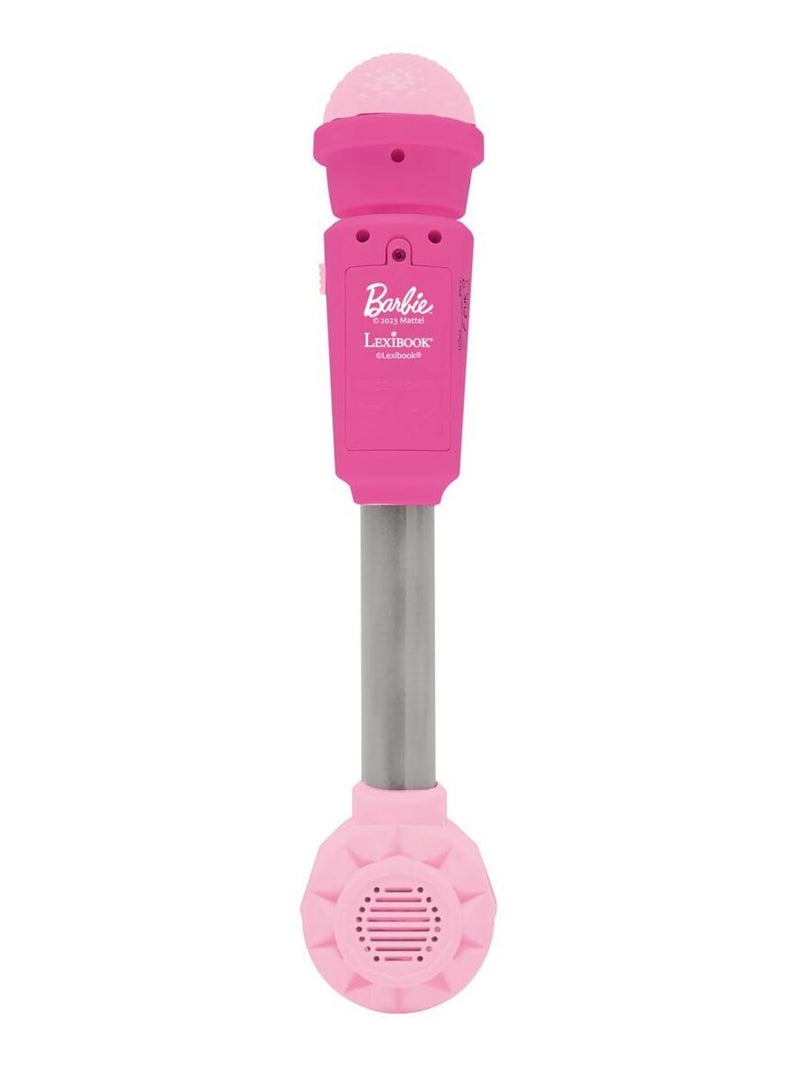 Barbie trendy lighting microfone com altifalante (auxin), melodias e efeitos sonoros Rosa - Kiabi