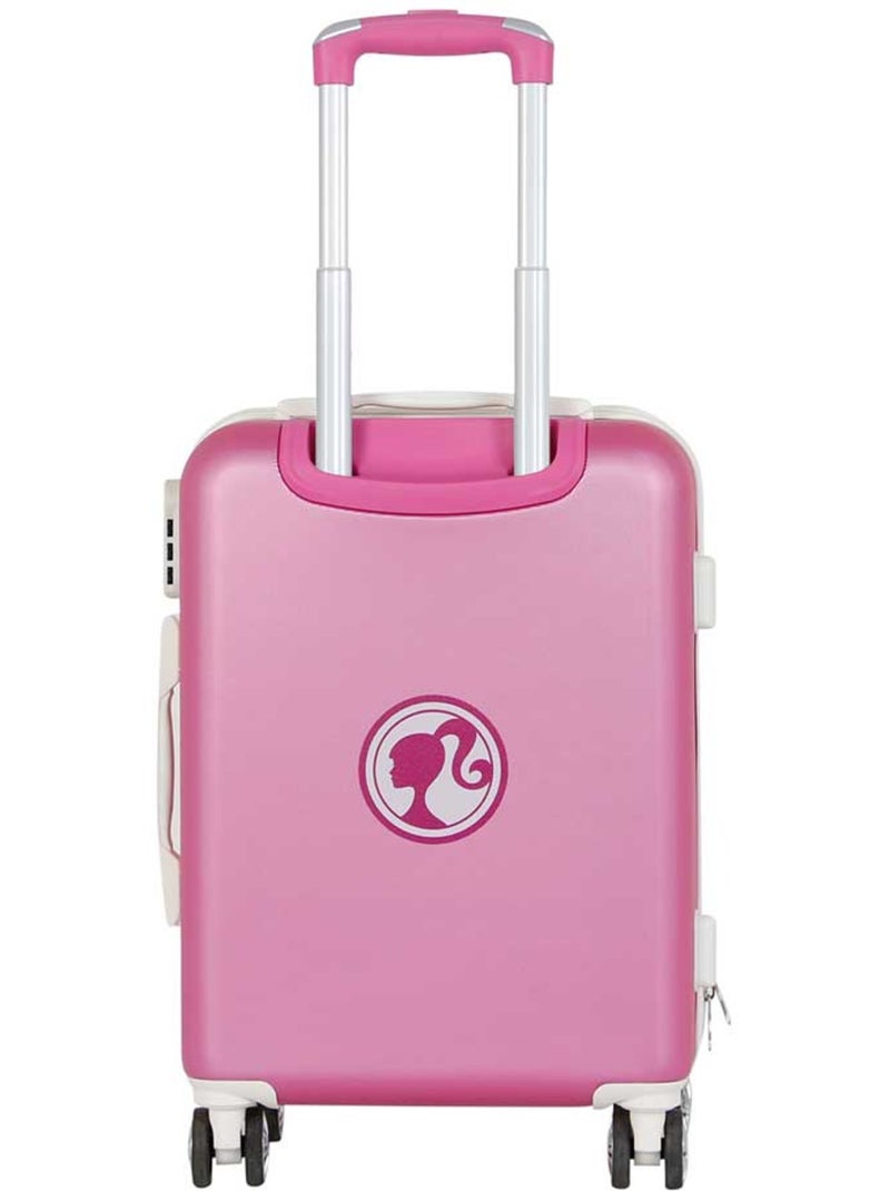 Barbie varsity mala de cabine abs 4 rodas, rosa Rosa - Kiabi